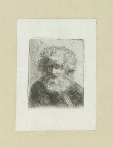 Bebaarde oude man العمل الكامل للنقش لجون شالون / Oeuvre Complette des Eaux Fortes par Jean Chalon (عنوان السلسلة)