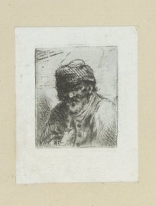 Bebaarde oude man التقى المكسرات العمل الكامل للنقش لجون شالون / Oeuvre Complette des Eaux Fortes par Jean Chalon (عنوان السلسلة) بواسطة كريستيان جوزي