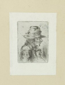 الرجل يضع الخنزير في hoge ، إعادة rechts العمل الكامل للنقش لجون شالون / Oeuvre Complette des Eaux Fortes par Jean Chalon (عنوان السلسلة) بواسطة كريستيان جوزي