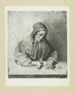Vrouw die geld tell العمل الكامل للنقش لجون شالون / Oeuvre Complette des Eaux Fortes par Jean Chalon (عنوان السلسلة) بواسطة كريستيان جوزي
