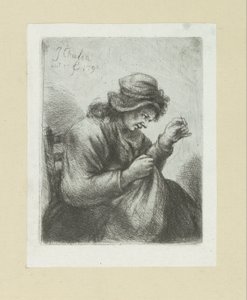 Vrouw يضع نالد في درااد العمل الكامل للنقش لجون شالون / Oeuvre Complette des Eaux Fortes par Jean Chalon (عنوان السلسلة) بواسطة كريستيان جوزي