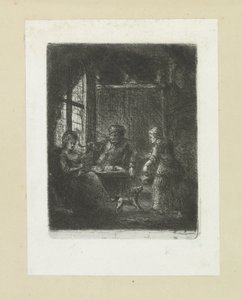 Woonkamer يضع بار العمل الكامل للنقش لجون شالون / Oeuvre Complette des Eaux Fortes par Jean Chalon (عنوان السلسلة) بواسطة كريستيان جوزي