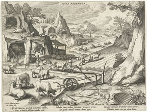 العصر الفضي Aetas Argentea (العنوان على الكائن) The Four Ages of Man (عنوان المسلسل) بواسطة فيليبس جالي