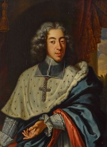 كليمنس أغسطس بافاريا (1700-1761) ، رئيس أساقفة كولونيا - جان فرانس فان دوفين (1656-1727). زيت على قماش - الأبعاد: 96.5 × 71.5 سم مجموعة خاصة