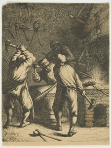 The Forge ، 1630-35 بواسطة جان جورج فان فليت