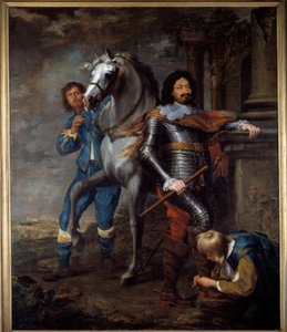 لوحة الجنرال أوتافيو بيكولوميني (1599-1656) رسم جان فان برونكهورست (1603-1662) القرن السابع عشر صن. 2،72x2،37 م بايون ، متحف بونات