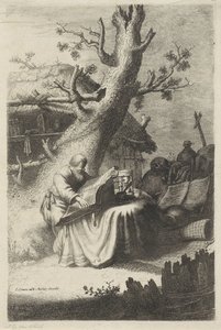 H. Hieronymus قراءة تحت شجرة بواسطة جان جيليس. فان فليت