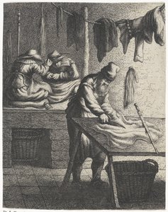 خياط المهن (عنوان المسلسل) بواسطة جان جيليس. فان فليت