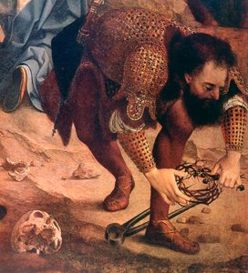 النسب من الصليب التفاصيل ، c1520 بواسطة يان جوسيرت