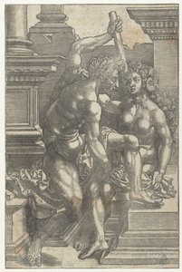 هرقل في Omphale بواسطة جان جوسارت
