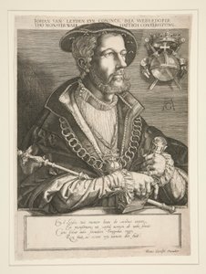 جان بيوكلسزون (جان فان لايدن) بواسطة Jan Harmensz. Muller