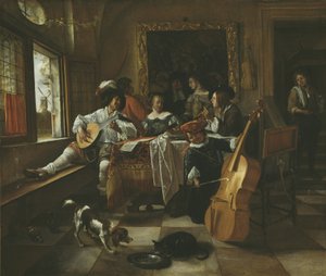 حفل العائلة ، 1666