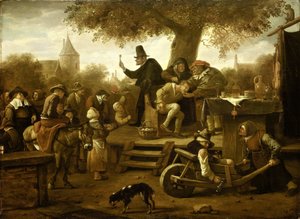 الدجال بواسطة Jan Havicksz. Steen