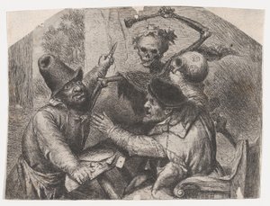 لاعبي الموت والبطاقات ، 1620-1674. بواسطة جان ليفينز