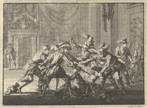 اغتيل دوق Guise في قلعة بلوا عام 1588 بواسطة جان لويكن