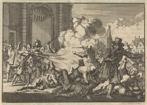 أعمال شغب في روتردام عقب سجن معارضة وزير ، 1621 بواسطة جان لويكن