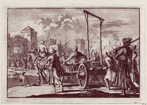 ستينكا رازين قبل الإعدام في موسكو ، 1698