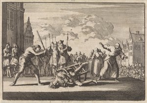 في ماينز ، تم قطع رأس المفوض السامي الإمبراطوري للحرب كرونسبروك ، 1691 بواسطة جان لويكن