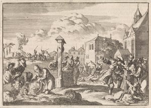 اضطهاد البروتستانت من قبل مرسوت في نيور ، 1682 بواسطة جان لويكن