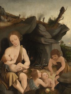 حواء وأربعة أطفال ، ج .1520