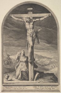 القديسة مريم المجدلية عند سفح الصليب ، كاليفورنيا. 1612.