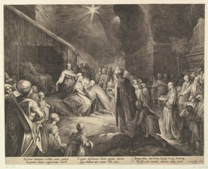 العشق من المجوس ، كاليفورنيا. 1625. بواسطة جان مولر