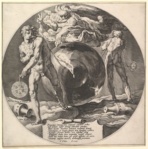 العنوان: خلق العالم ، كاليفورنيا. 1592.