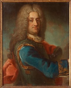صورة للكونت توري غابرييل بيلكي (1684-1763) ، بقلم ميجتنز (ميتينز) ، مارتن فان ، الأصغر (1695-1770). زيت على قماش. الأبعاد: 80x64،5 سم. مجموعة خاصة