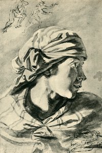 رأس امرأة شابة ، منتصف أواخر القرن السابع عشر ، 1943.