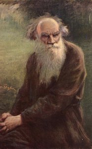 صورة للمؤلف ليو ن. تولستوي 1828-1910 ، 1910