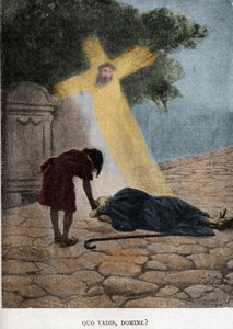 Quo Vadis يهيمن؟ (الفصل الثالث والعشرون) رسم بياني لجان ستيكا (1858-1925) لرواية "Quo Vadis" بواسطة Henryk Sienkiewicz.