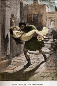 أخذ Ursus Lygie في تصوير ثانوي (الفصل X) بواسطة JAN STYKA (1858-1925) لرواية هنريك Sienkiewicz "Quo Vadis".