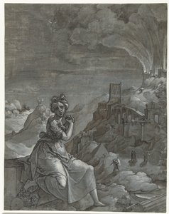كاساندرا تنعى تدمير طروادة 1550-55