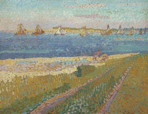 Fischerboote bei Veere (أسطول الصيد في فيري). 1907 بواسطة جان تروب