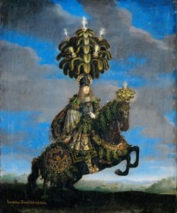 جونداكار ، الأمير ديتريششتاين 1623-1690 في زي لباليه الحصان ، 1667