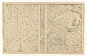 تصميم غلاف لتصميم غلاف نفسية Louis Couperus لـ: Louis Couperus ، Psyche ، 1898 بواسطة جان تروب