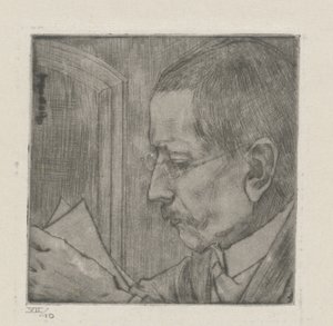 Portret van Aegidius Timmerman بواسطة Toon Ninaber van Eijben