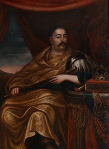صورة لجون الثالث سوبيسكي 1629-1696 ، ملك بولندا ودوق ليتوانيا