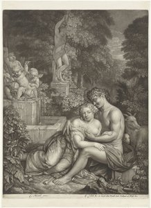 Vertumnus en Pomona بواسطة جيرارد فالك