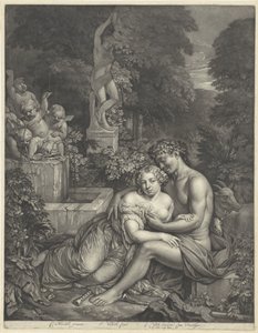 Vertumnus en Pomona بواسطة جيرارد فالك