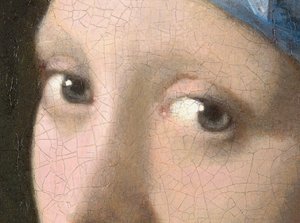 الفتاة ذات القرط اللؤلؤي ، c.1665-6 بواسطة جان فيرمير فان دلفت