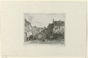 منظر لـ Binnenhof بواسطة جان فايسنبروخ