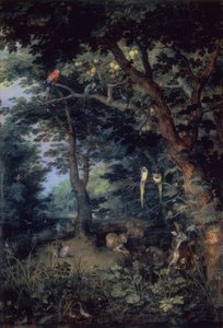 الجنة الأرضية ، كاليفورنيا بواسطة جان الأكبر بروغل