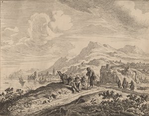 منظر لنهر الراين.