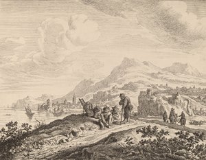 منظر لنهر الراين.