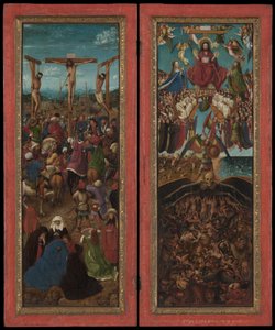 الصلب ، الحكم الأخير ، كاليفورنيا. 1440-41. بواسطة جان فان إيك
