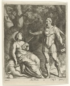 سيفالوس أون بروكرس بواسطة Polidoro da Caravaggio