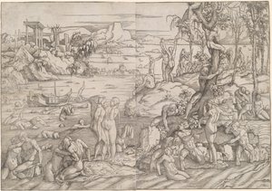الطوفان بواسطة Jan van Scorel
