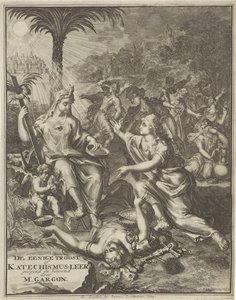 صفحة العنوان لـ: M. Gargon، The Only Consolation، 1713