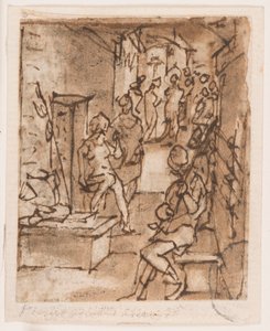 جلد (؟) بواسطة Jan van der Straet, called Stradanus